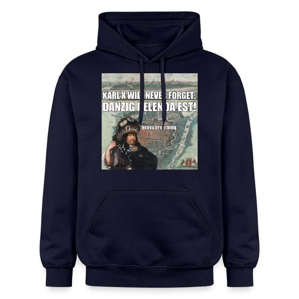 Danzig Delenda Est luvtröja unisex Softstyle® Midweight - marinblå