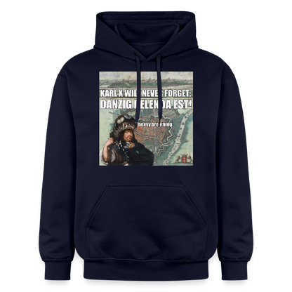 Danzig Delenda Est luvtröja unisex Softstyle® Midweight - marinblå