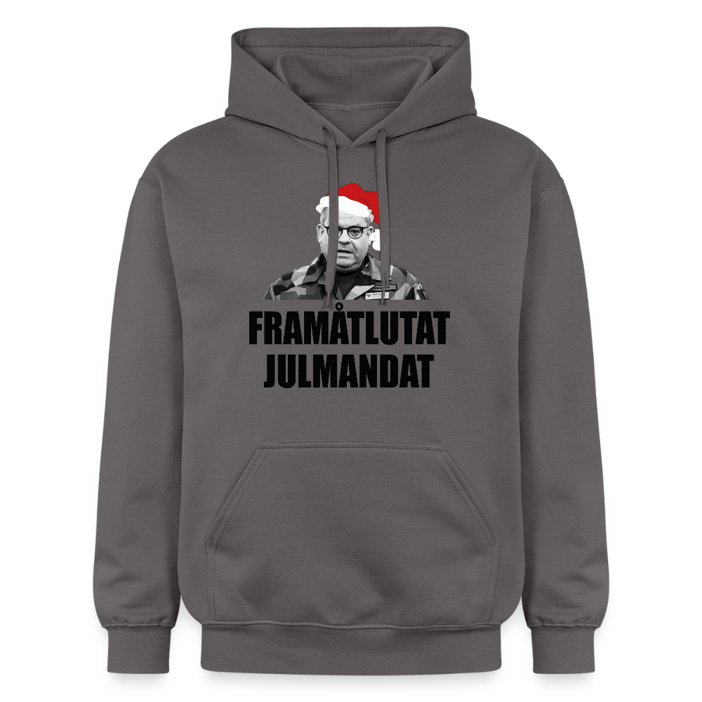 Frammåtlutat Julmandat (premiumluvtröja herr-edition) - mörkgrå