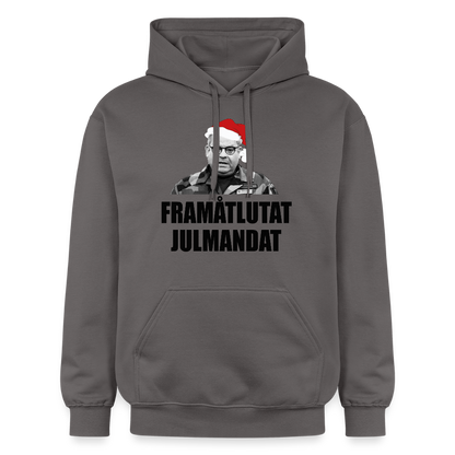 Frammåtlutat Julmandat (premiumluvtröja herr-edition) - mörkgrå