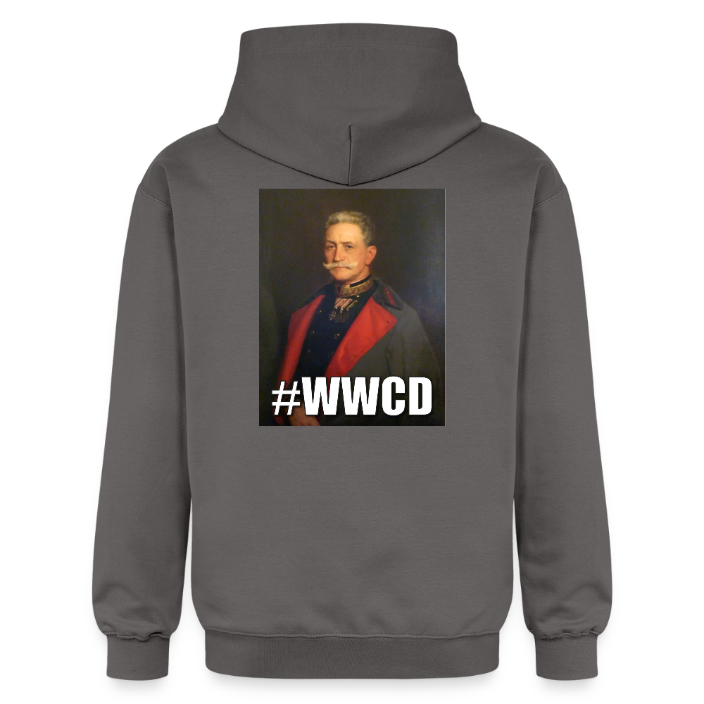 #WWCD (luvtröja unisex-edition) - mörkgrå