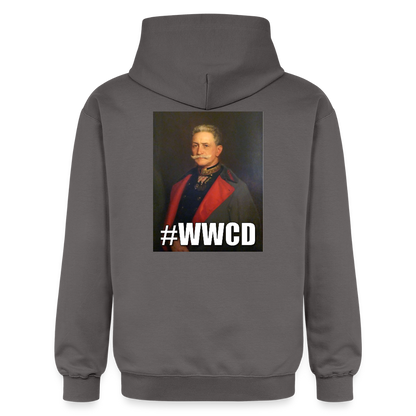 #WWCD (luvtröja unisex-edition) - mörkgrå
