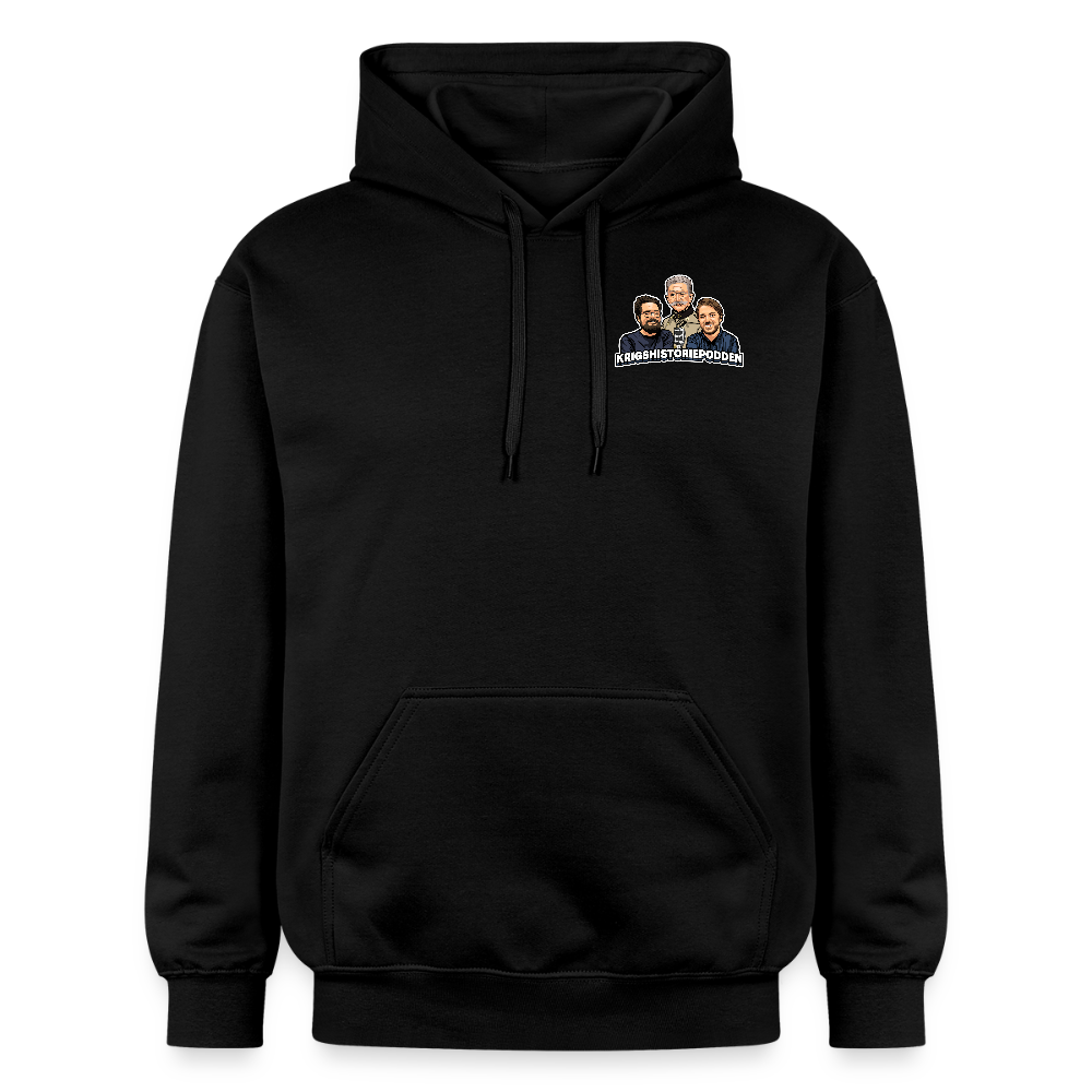 Får det lov att vara lite hög momentan eldkraft? – Bkan (luvtröja unisex-edition) - svart