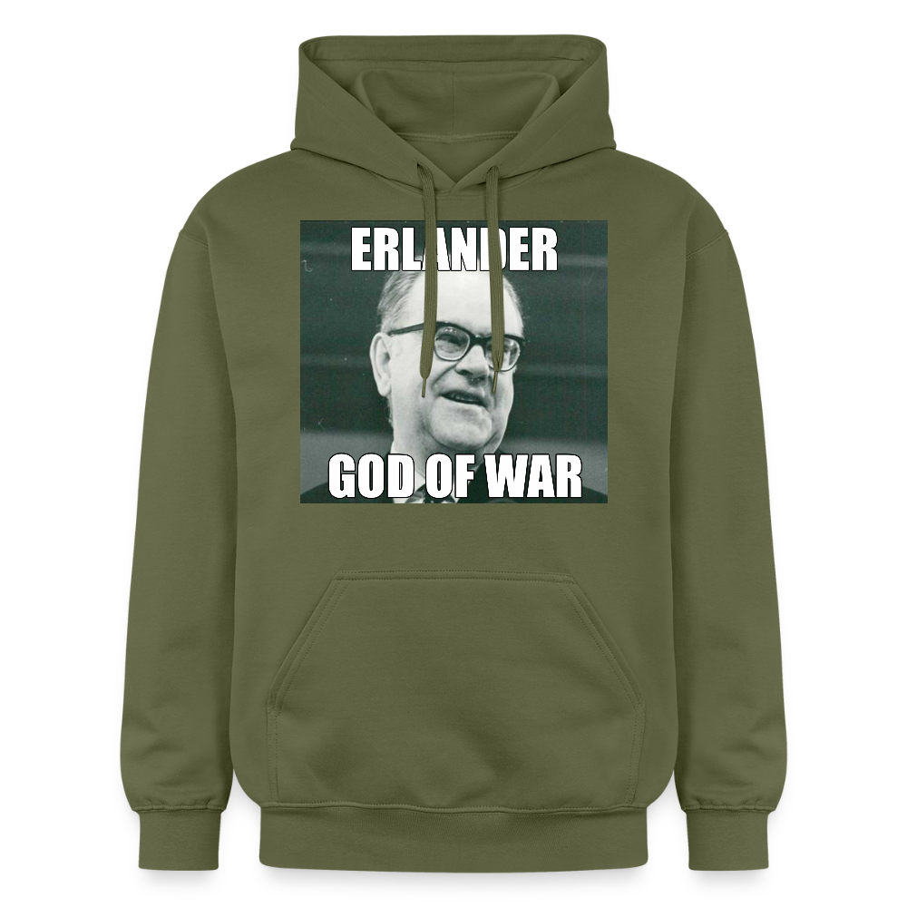 Erlander – God of War (luvtröja unisex-edition) - Militärgrön
