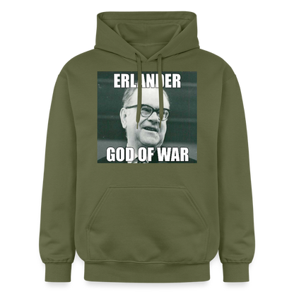 Erlander – God of War (luvtröja unisex-edition) - Militärgrön