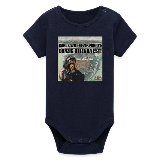 Danzig delenda est (Ekologisk kortärmad babybody-edition) - marinblått