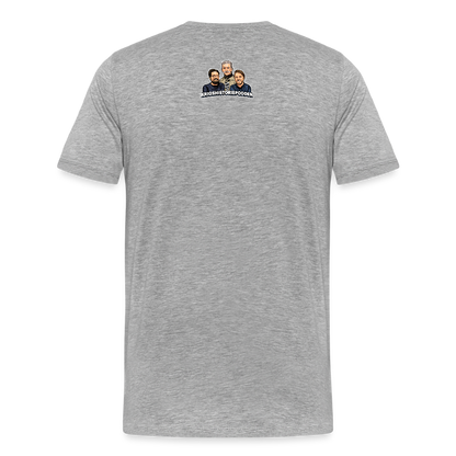 Karl X & boysen (ekologisk premium-T-shirt herr-edition) - gråmelerad