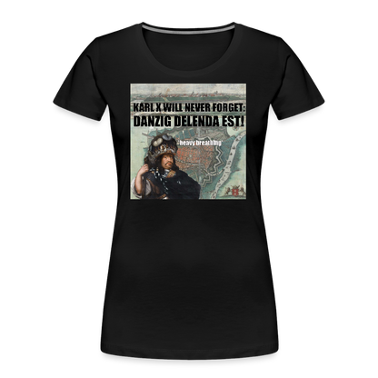 Danzig delenda est (ekologisk premium-T-shirt dam-edition) - svart