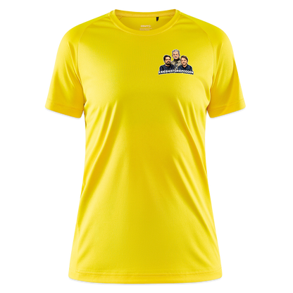 Åt helvete med Putin (tränings-T-shirt dam-edition) - gul