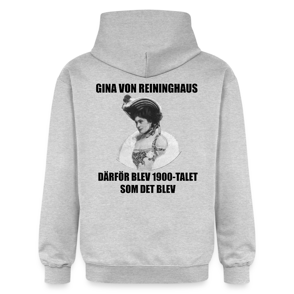 Gina von Reininghaus (luvtröja unisex-edition) - ljusgråmelerad