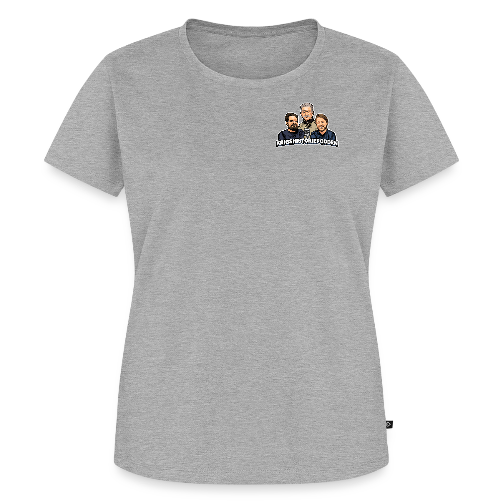 Make Italy Fun Again (Premium-T-shirt dam-edition) - gråmelerad