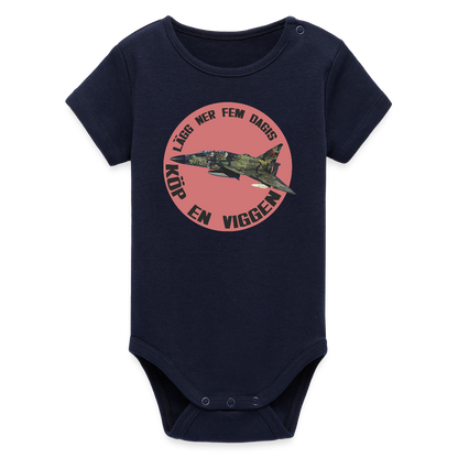 Lägg ner fem dagis – köp en Viggen! (babybody-edition) - marinblått