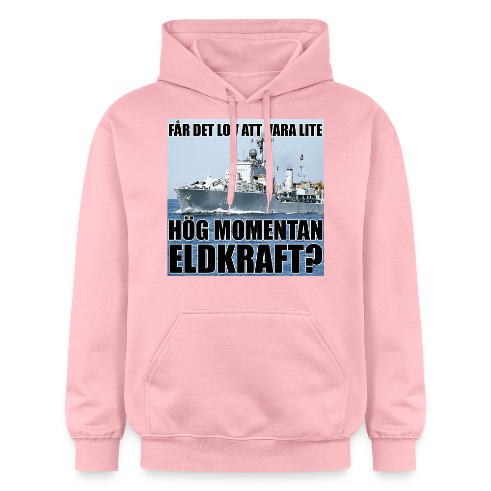 Får det lov att vara lite hög momentan eldkraft? – Halland luvtröja unisex Softstyle® Midweight - ljusrosa