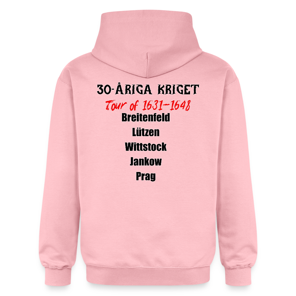 30-åriga kriget on tour (luvtröja unisex-edition) - ljusrosa