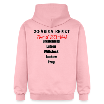 30-åriga kriget on tour (luvtröja unisex-edition) - ljusrosa
