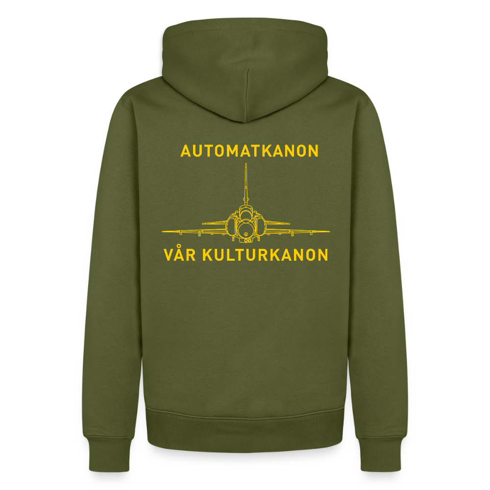 Automatkanon, vår kulturkanon (premiumluvtröja herr-edition) - kaki