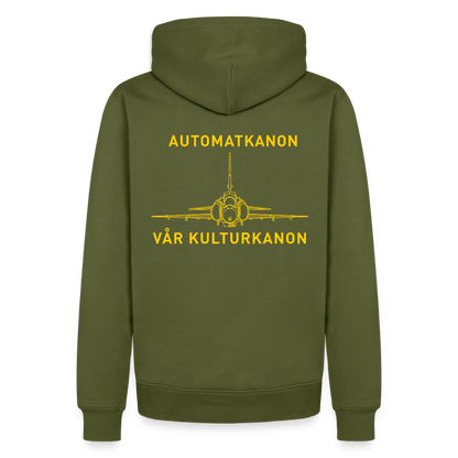 Automatkanon, vår kulturkanon (premiumluvtröja herr-edition) - kaki