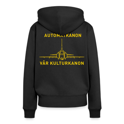 Automatkanon, vår kulturkanon (Premiumluvtröja dam-edition) - svart