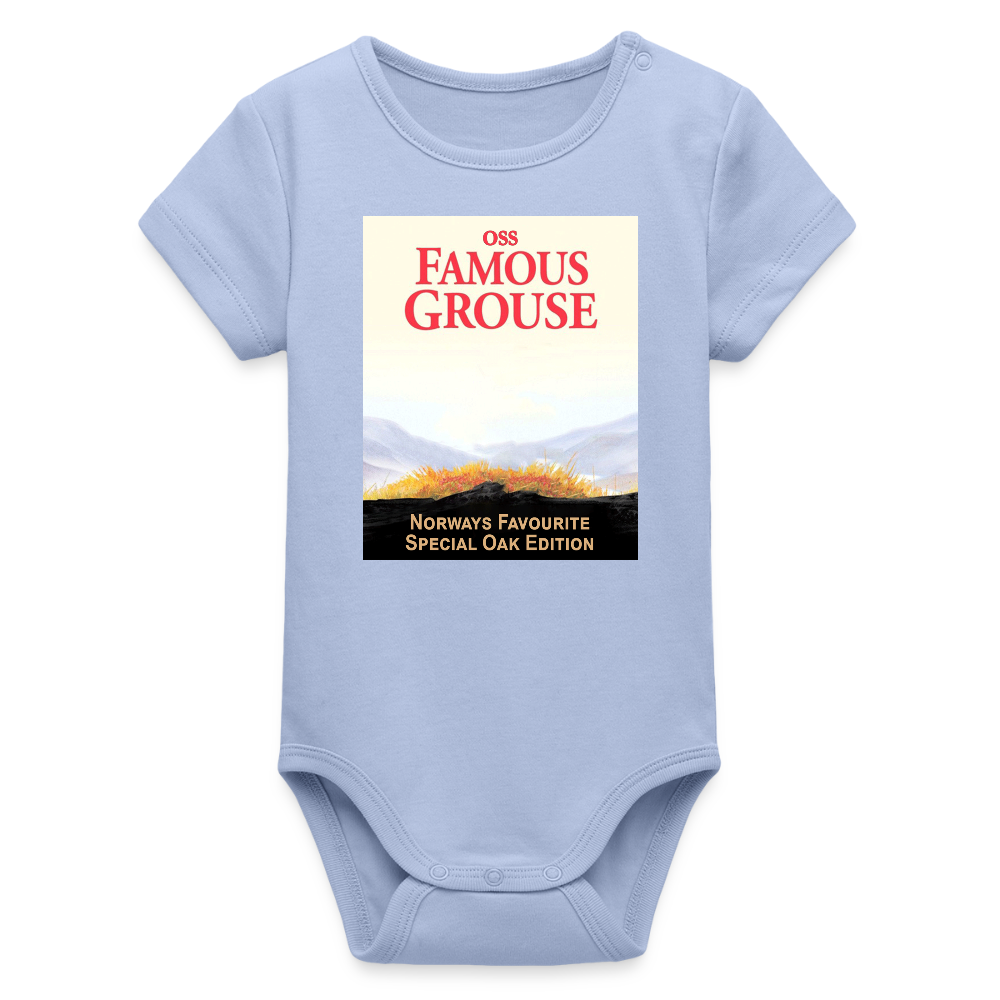 Famous Grouse (ekologisk kortärmad babybody-edition) - himmel