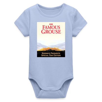 Famous Grouse (ekologisk kortärmad babybody-edition) - himmel