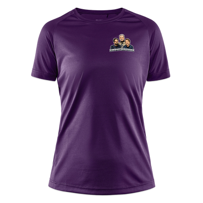 Åt helvete med Putin (tränings-T-shirt dam-edition) - lila