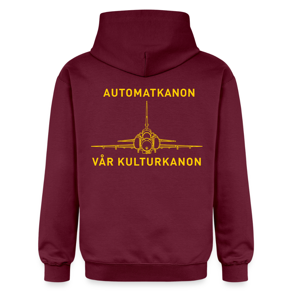 Automatkanon, vår kulturkanon (premiumluvtröja herr-edition) - Maroon
