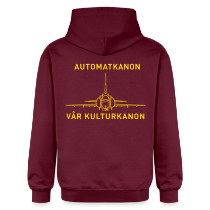 Automatkanon, vår kulturkanon (premiumluvtröja herr-edition) - Maroon
