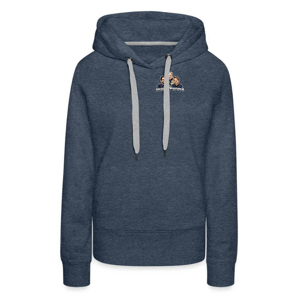 Make Italy Fun Again (Premiumluvtröja dam-edition) - jeansblå