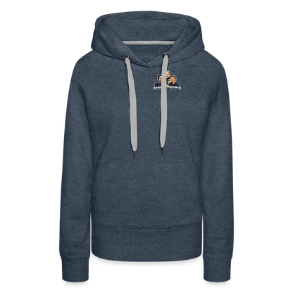 Make Italy Fun Again (Premiumluvtröja dam-edition) - jeansblå