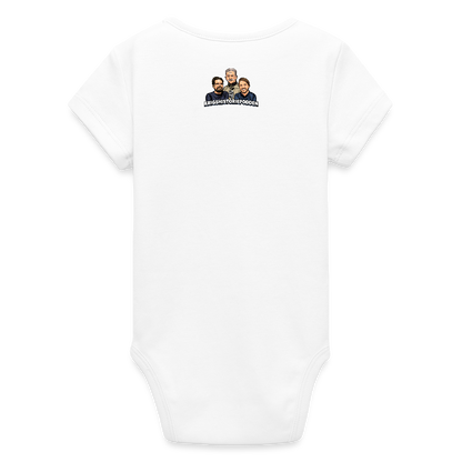 Erlander – God of War (ekologisk kortärmad babybody-edition) - vit