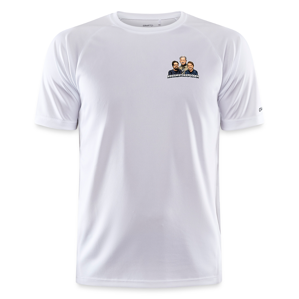 Framåtlutat Våldsmandat (tränings-T-shirt Herr) - vit