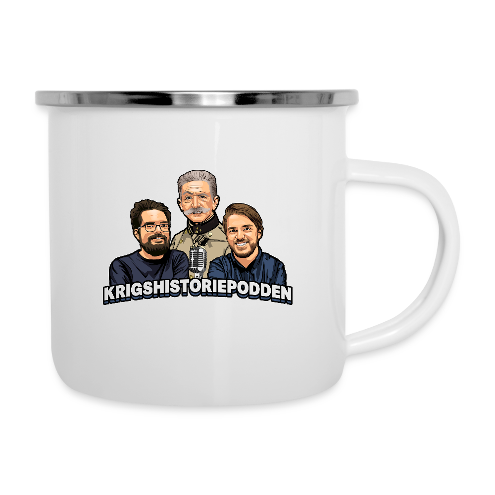 Make Italy Fun Again (Emaljmugg-edition) - vit