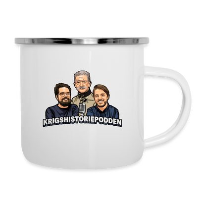 Make Italy Fun Again (Emaljmugg-edition) - vit