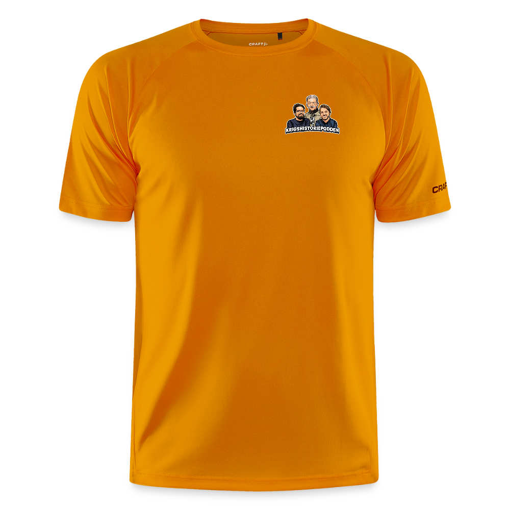 Framåtlutat Våldsmandat (tränings-T-shirt Herr) - ljusorange