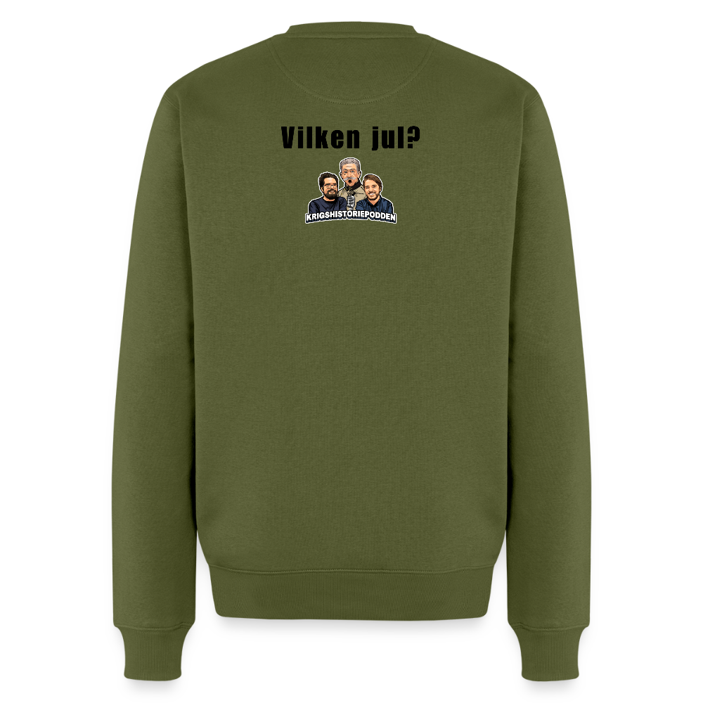 "Hemma till jul!" (premiumtröja herr-edition) - kaki