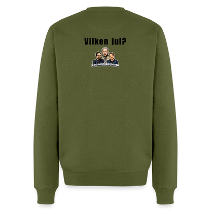 "Hemma till jul!" (premiumtröja herr-edition) - kaki