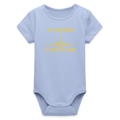Automatkanon, vår kulturkanon (ekologisk kortärmad babybody-edition) - himmel
