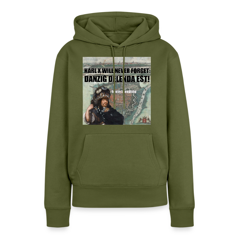 Danzig delenda est (Premiumluvtröja dam-edition) - kaki