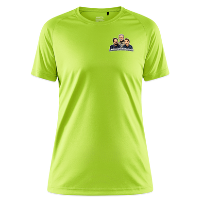 Åt helvete med Putin (tränings-T-shirt dam-edition) - äppelgrön