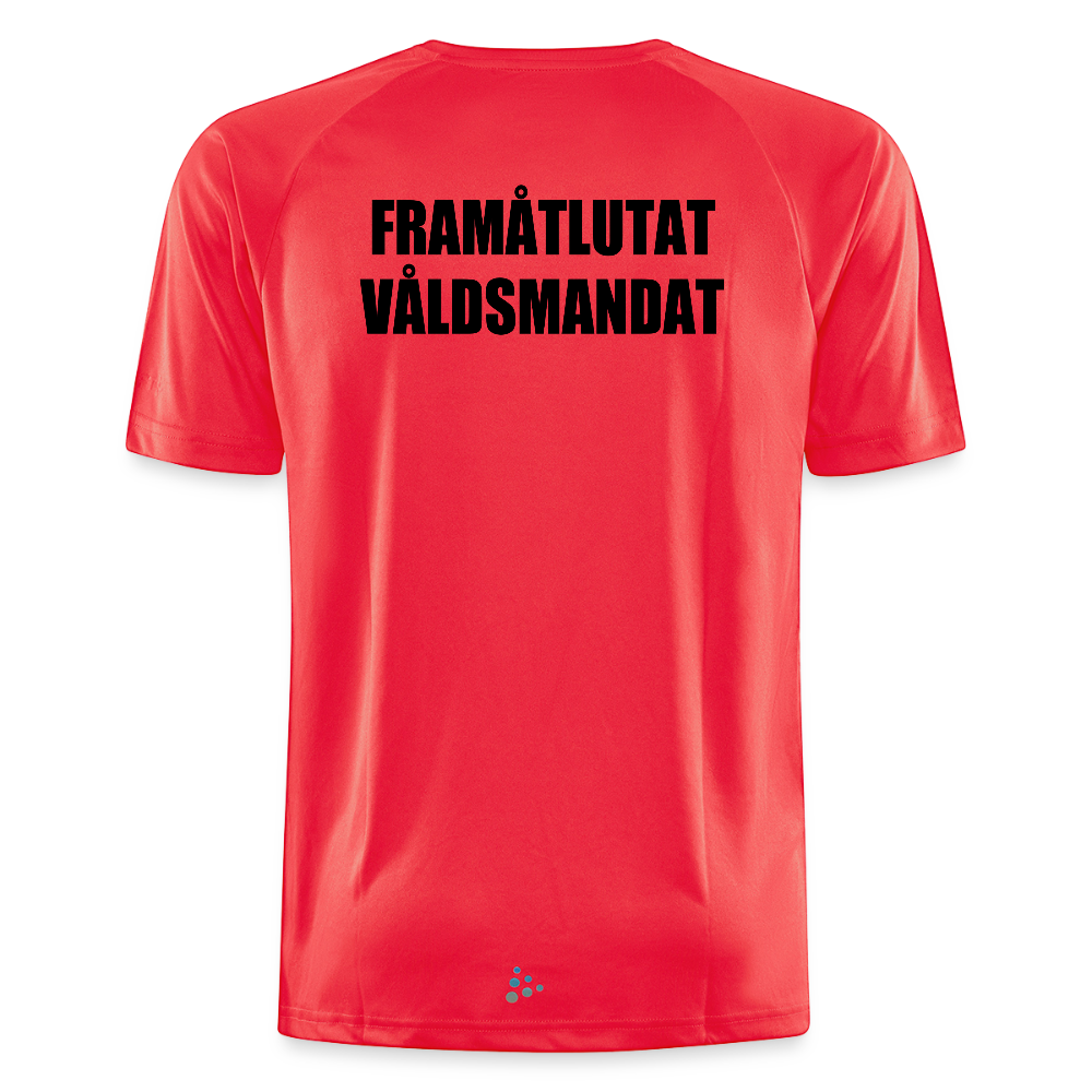 Framåtlutat Våldsmandat (tränings-T-shirt Herr) - korall