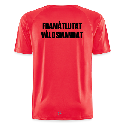 Framåtlutat Våldsmandat (tränings-T-shirt Herr) - korall