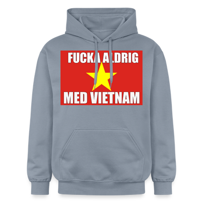 Fucka aldrig med Vietnam (luvtröja unisex-edition) - blå
