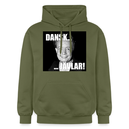 Danskjävlar (luvtröja unisex-edition) - Militärgrön