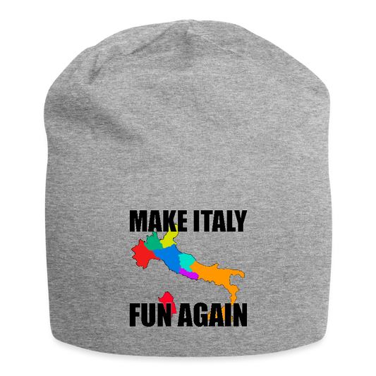 Make Italy Fun Again (Jerseymössa-edition) - gråmelerad