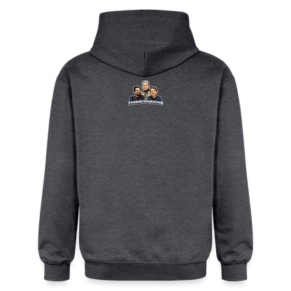 Karl X & boysen (luvtröja unisex-edition) - mörkgråmelerad