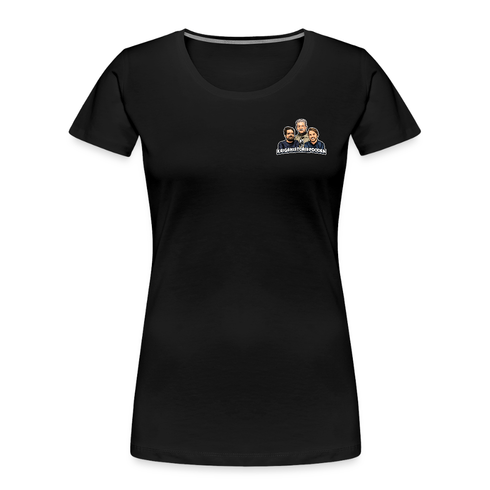 Automatkanon, vår kulturkanon (ekologisk premium-T-shirt dam-edition) - svart