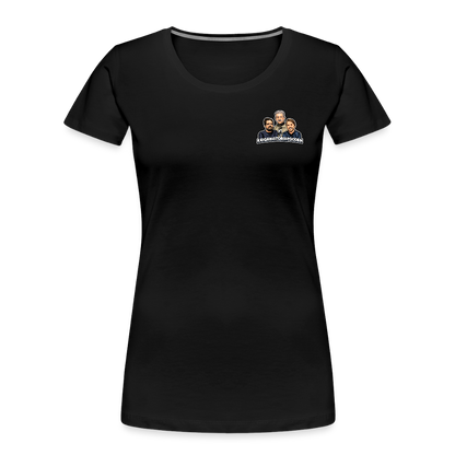 Automatkanon, vår kulturkanon (ekologisk premium-T-shirt dam-edition) - svart