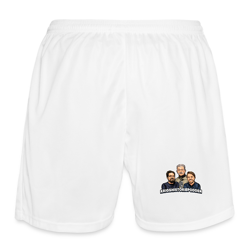 Framåtlutat våldsmandat (Sportshorts - herr) - vit