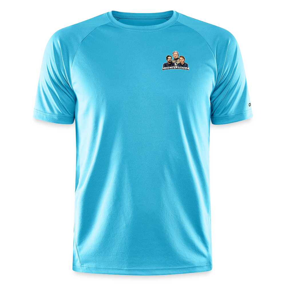 Åt helvete med Putin (tränings-T-shirt herr-edition) - hawaiiblå