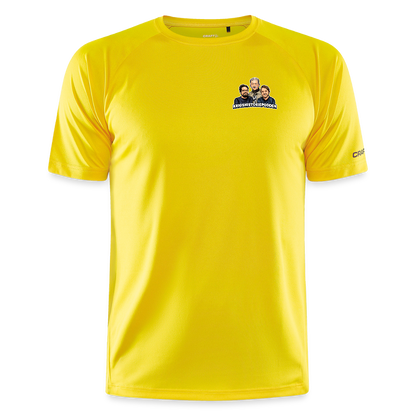 Framåtlutat Våldsmandat (tränings-T-shirt Herr) - gul